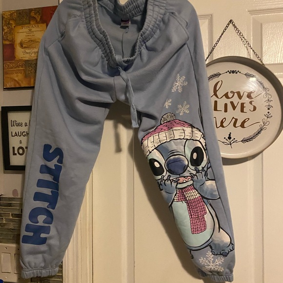 Stitch Blue Bottoms - Picture 2 of 5